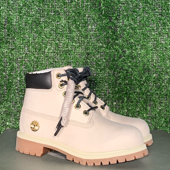 Timberland youth 6in premium boot Cement. - Picture 4 of 5